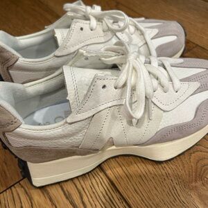 New Balance Women's 327 White and Sea Salt Sneakers- Brand New